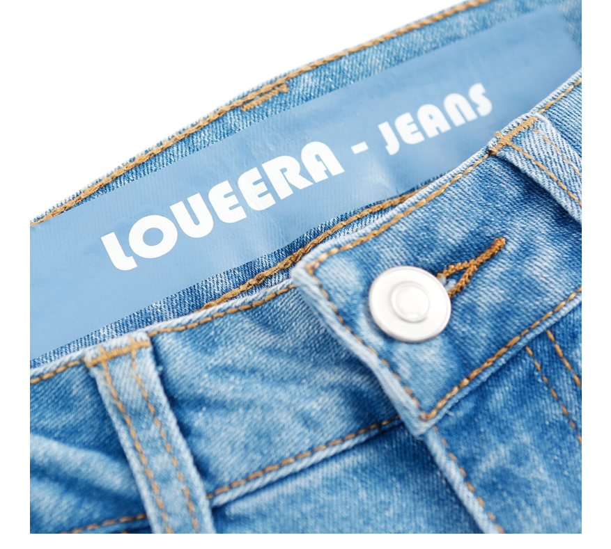 LOUEERA Women's Skinny Jeans, Curve Slim Fit Elastic Waist Jeans, HR00